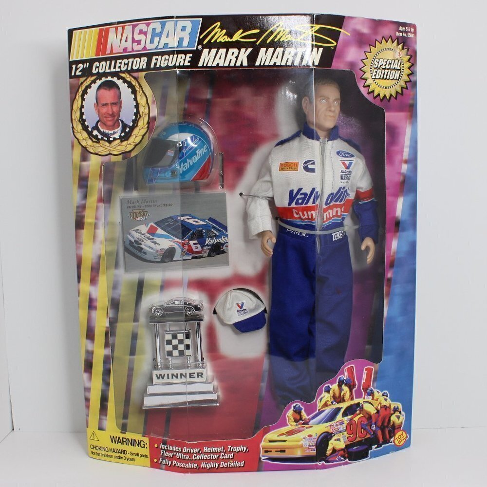 NASCAR Mark Martin 12" Collector Figure Unopened Box - Picture 8 of 13